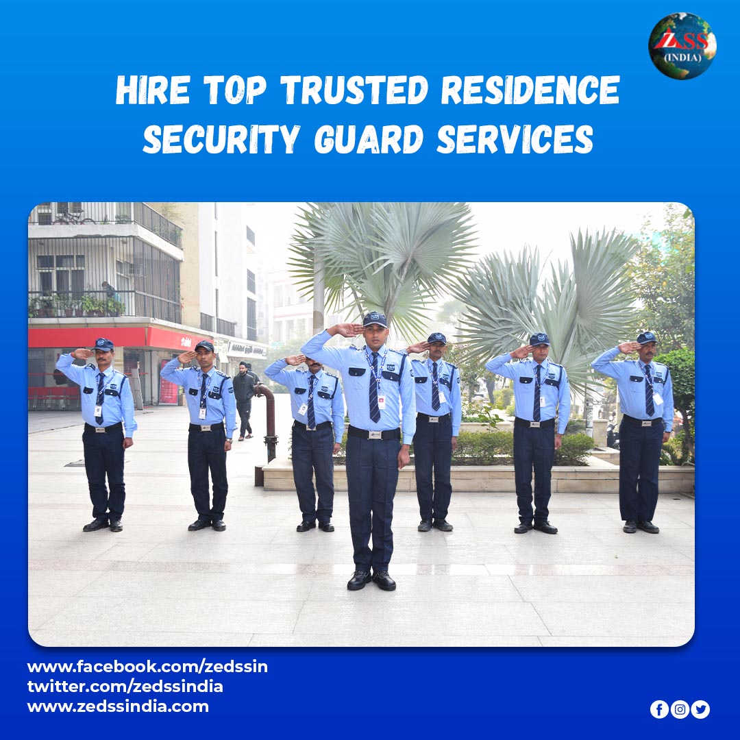 Hire Top Trusted Residence Security Guard Services