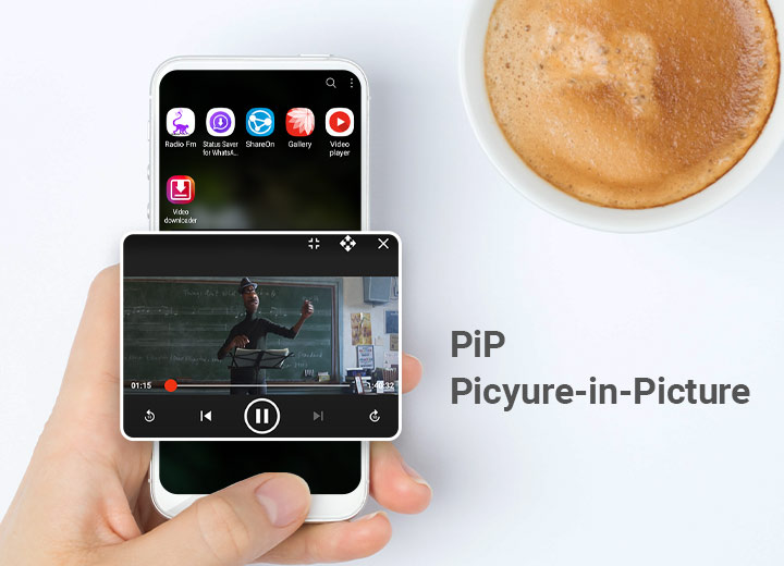 PiP (Picture-in-Picture) Mode - Rocksplayer Video Player