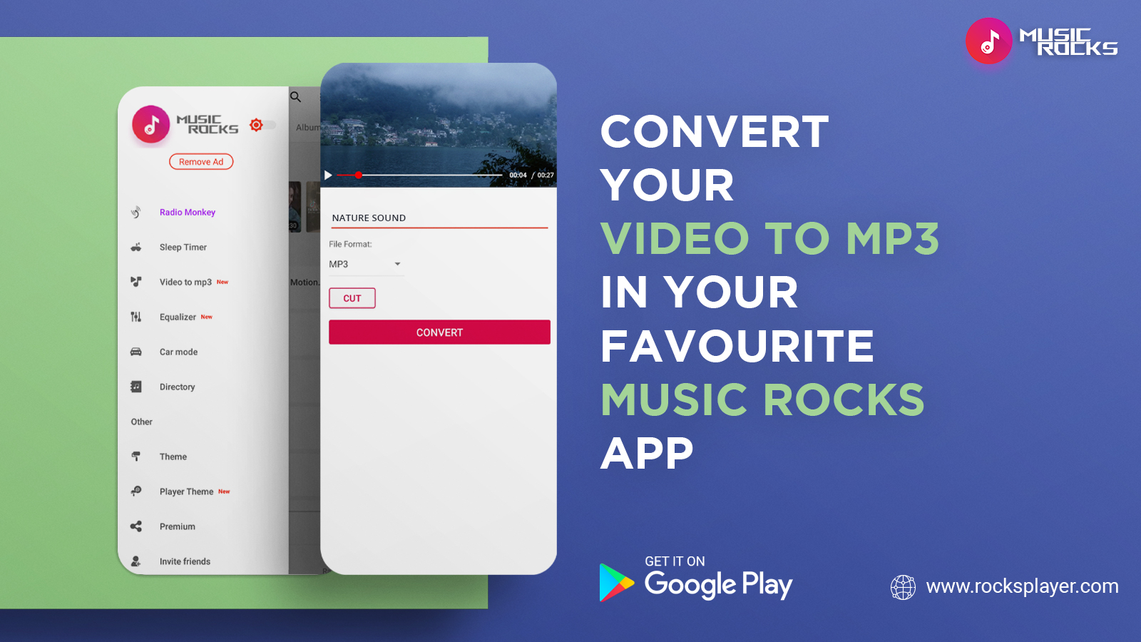 Video to Mp3 Converter | Music Rocks App