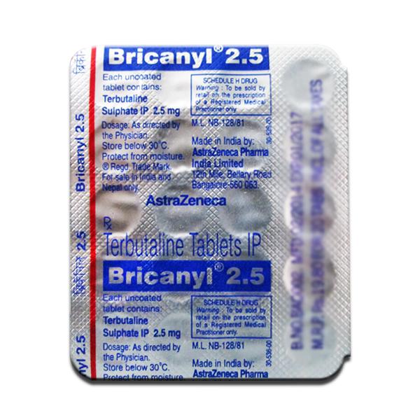 Bricanyl 2.5 Mg