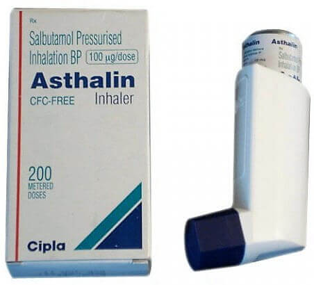 Asthalin HFA Inhaler 100 Mcg