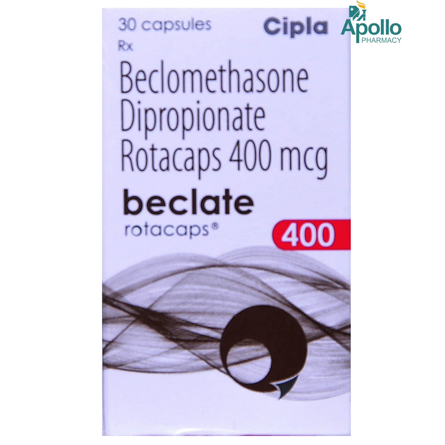 Beclate Rotacaps 400 Mcg