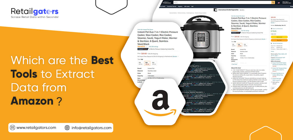 Which are the Best Tools to Extract Data from Amazon?
