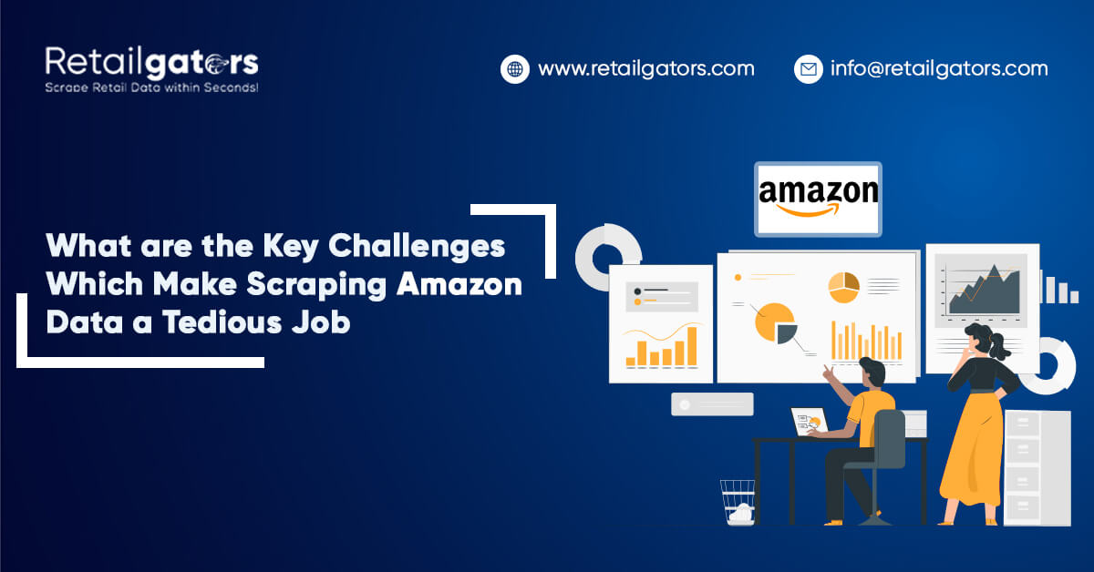 What are the Key Challenges Which Make Scraping Amazon Data a Tedious Job?