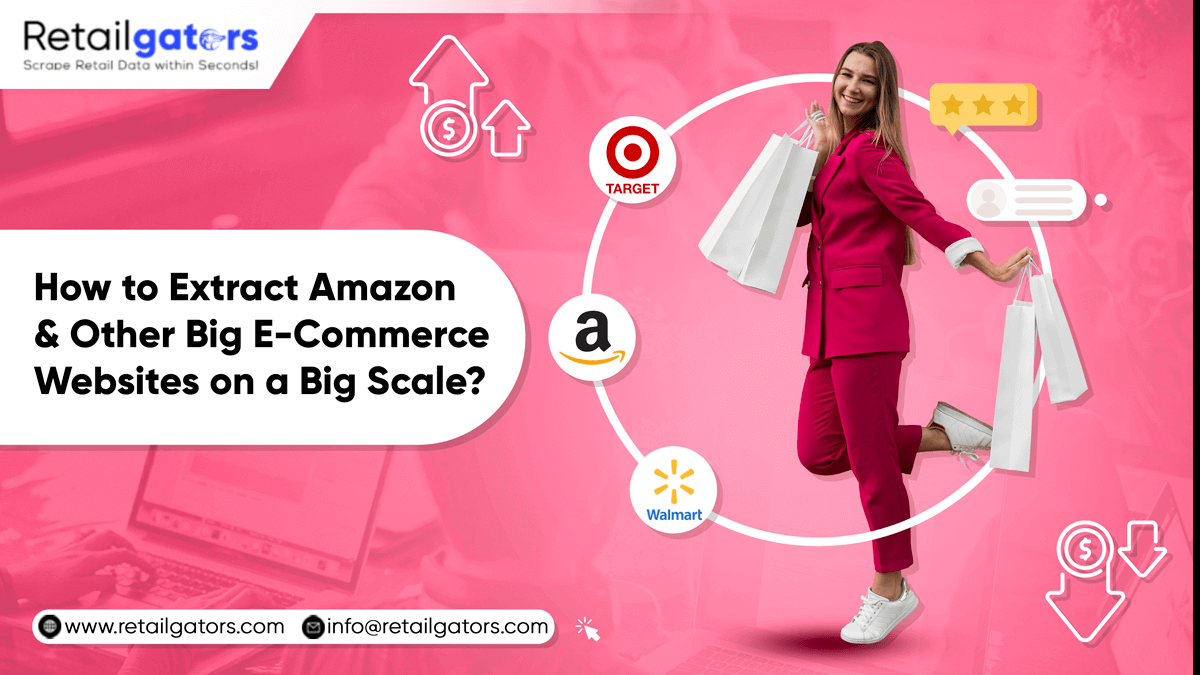 How to Extract Amazon & Other Big E-Commerce Websites on a Big Scale?