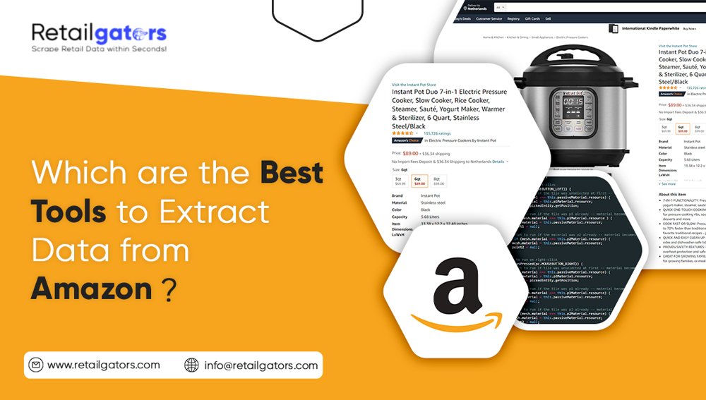 Which are the Best Tools to Extract Data from Amazon?