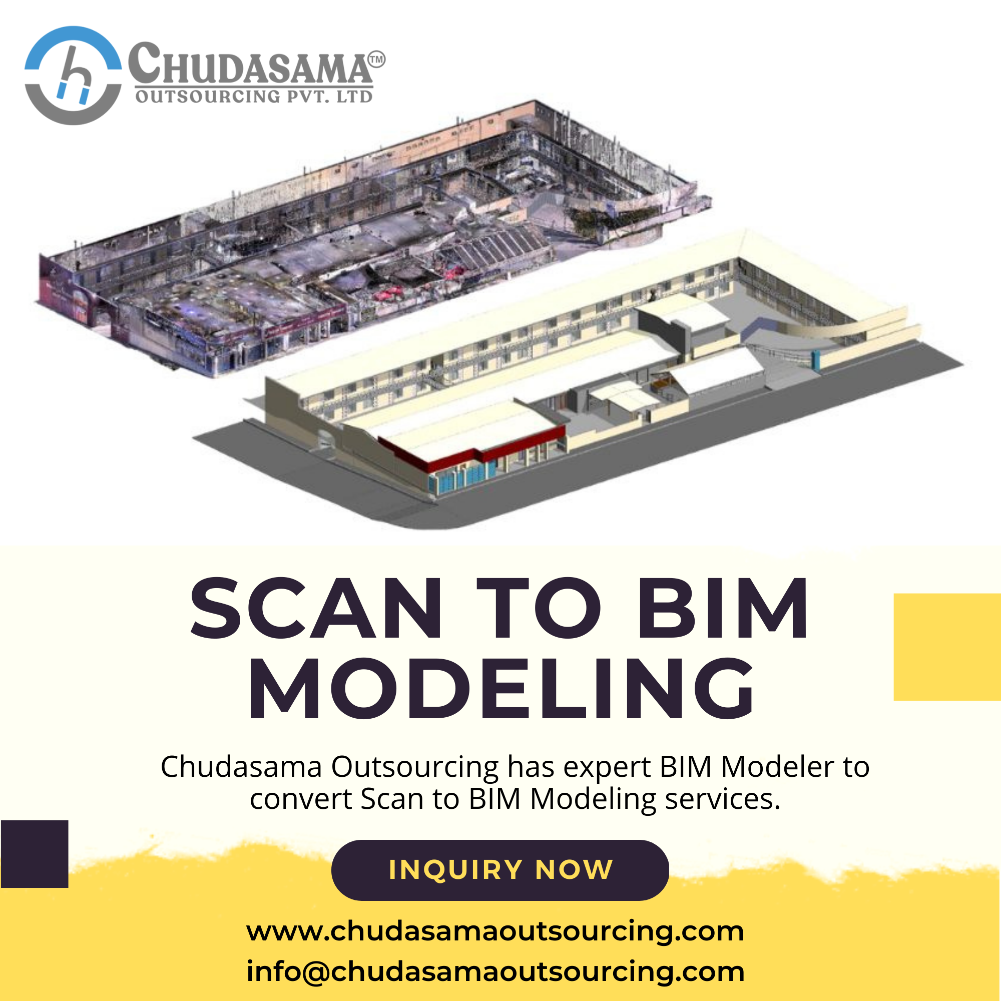 Point Cloud to 3D Model | Scan to BIM Modeling Services
