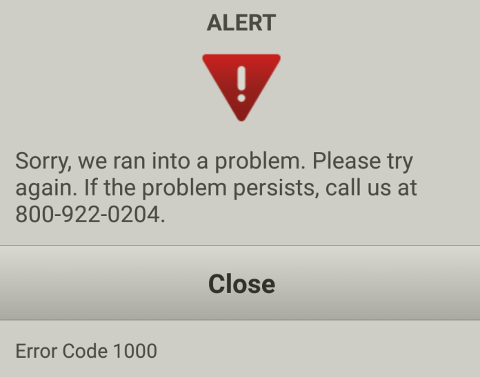 No network connection on my Verizon mobile