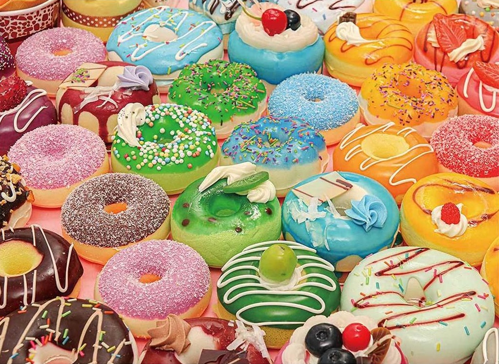 Donut Feast 1000 Piece Jigsaw Puzzle Review