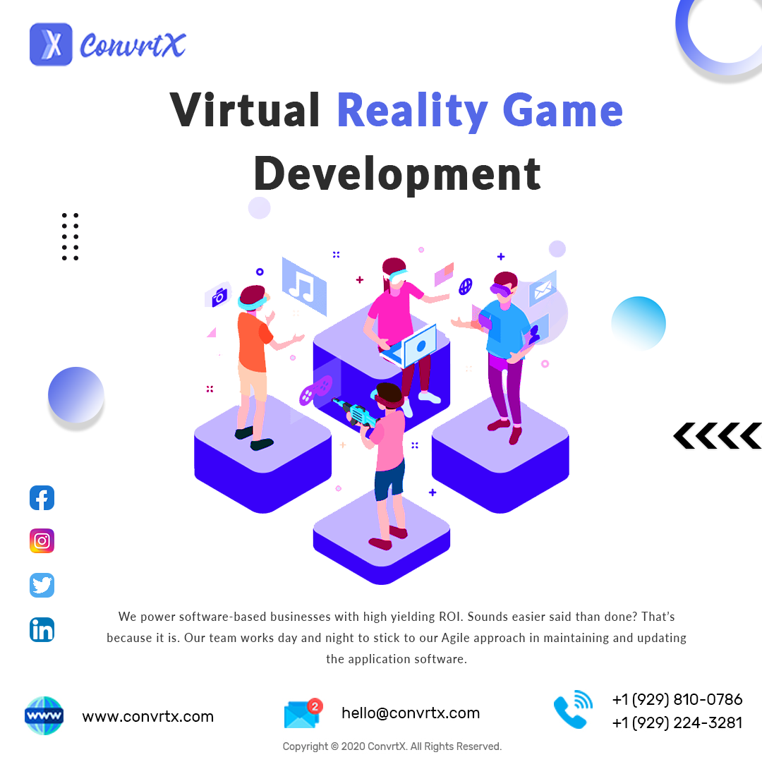 Virtual Reality Game Development | ConvrtX