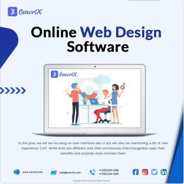 Online Web Design Software | ConvrtX