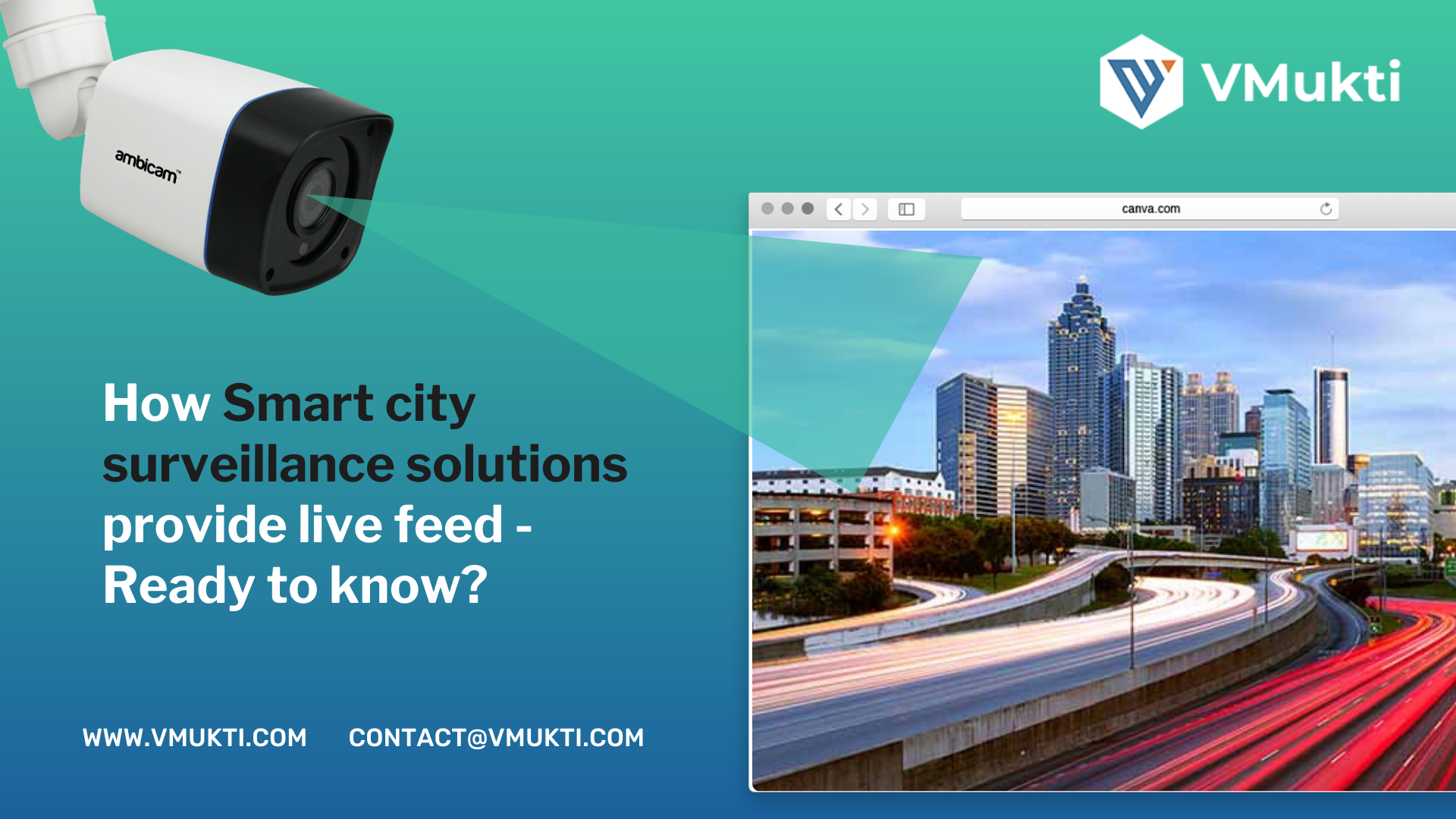 How Smart city surveillance solutions provide live feed - Ready to know?