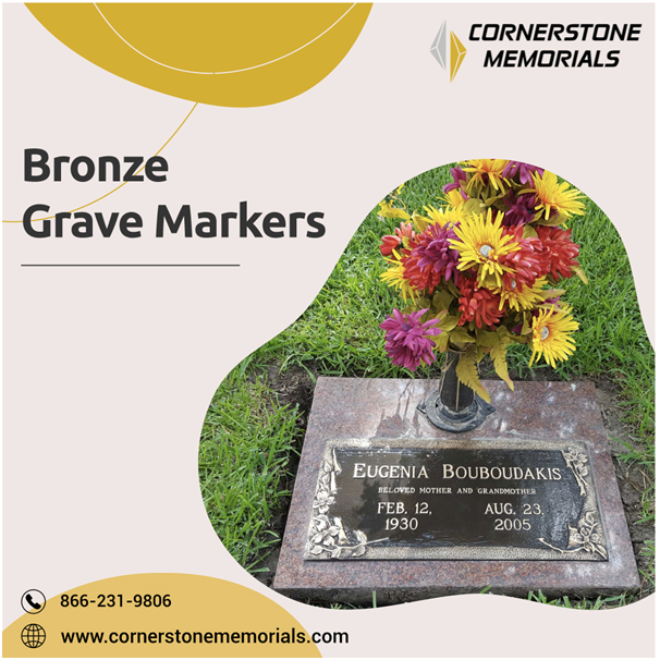 Cornerstone Memorials grave markers!