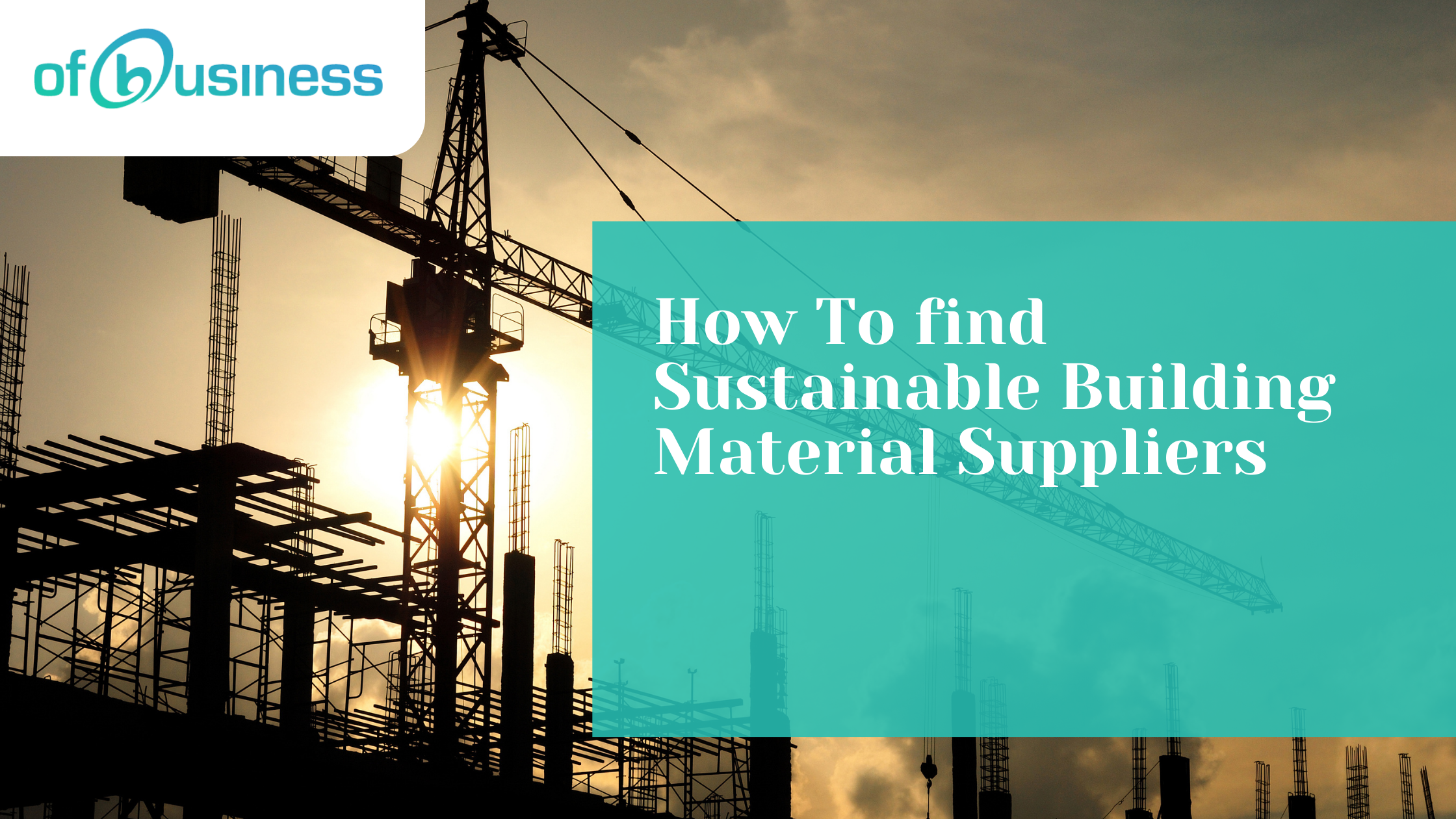 How To find Sustainable Building Material Suppliers
