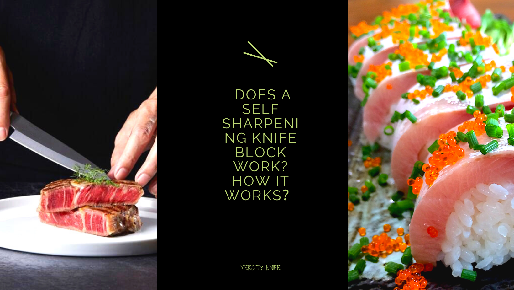Does a self sharpening knife block work? How it works?