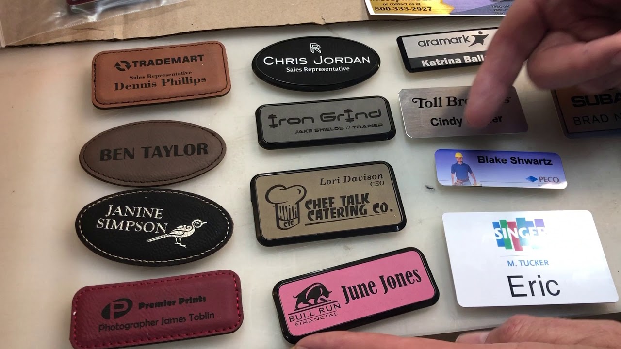 6 Creative Ways to Customize Magnetic Name Badges