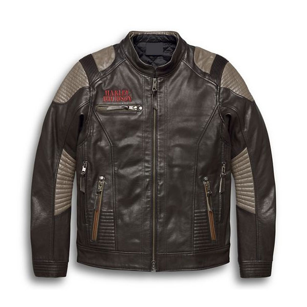 The Harley Davidson Motorcycle Leather Jacket Image
