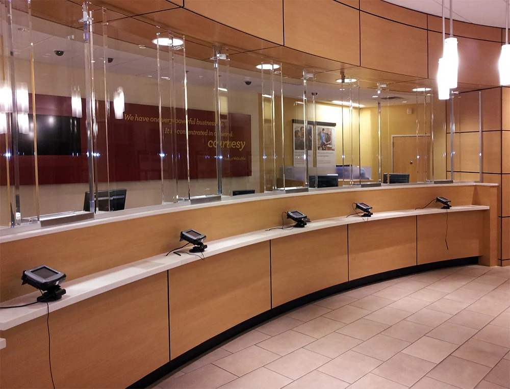 What are the essential maintenance of glass partitions?