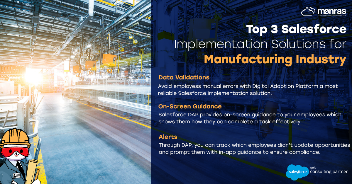 Salesforce CRM For Manufacturing Industry