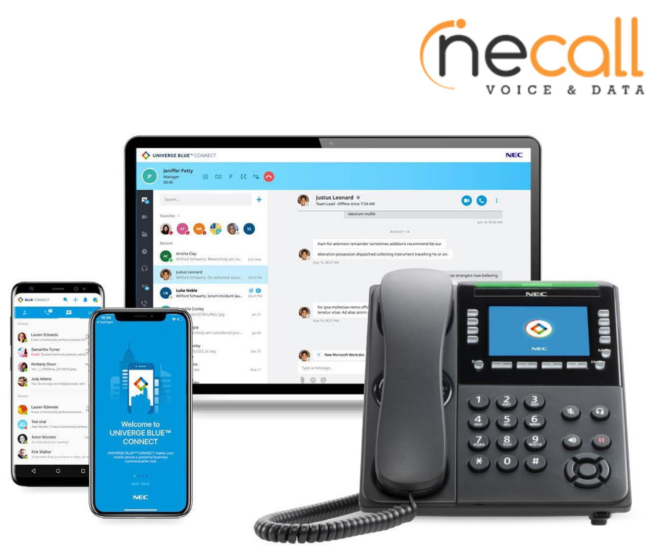 How NEC UNIVERGE Blue Connect Helps WITH and FOR Microsoft Teams?