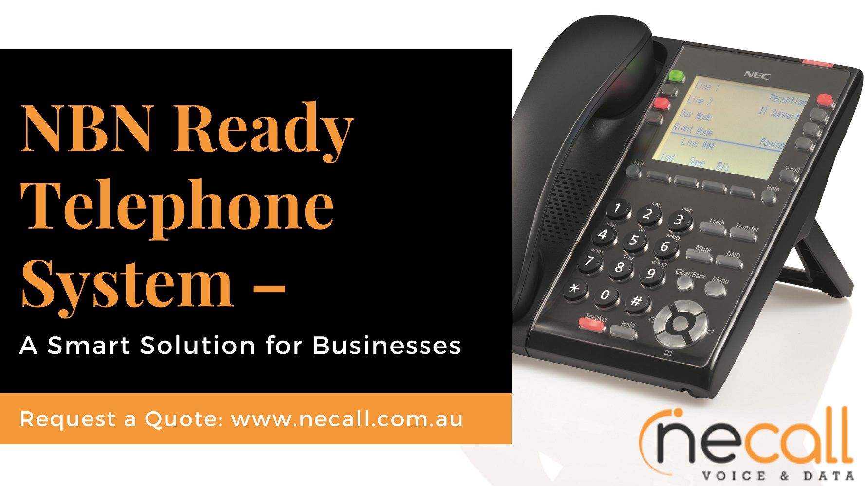 NBN Ready Telephone Systems by NECALL Voice & Data