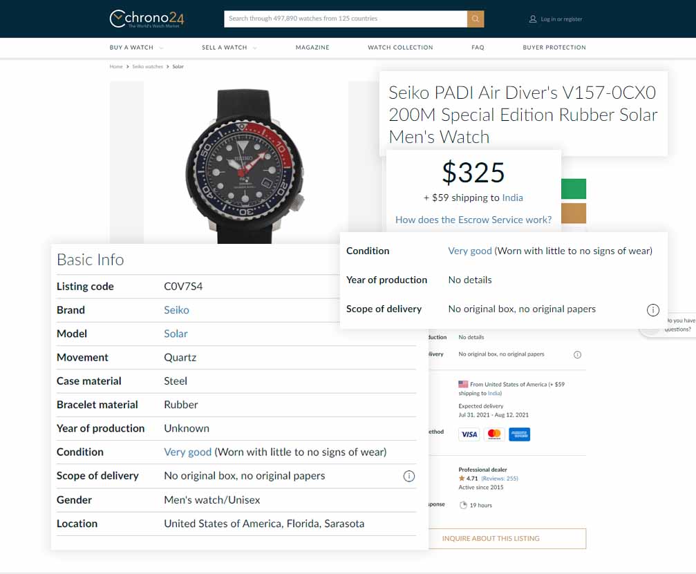 How to work On Web Scraping Watches Products ?