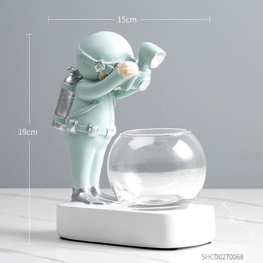 Astronaut Resin Decorative Flower Pots |syireproducegroup