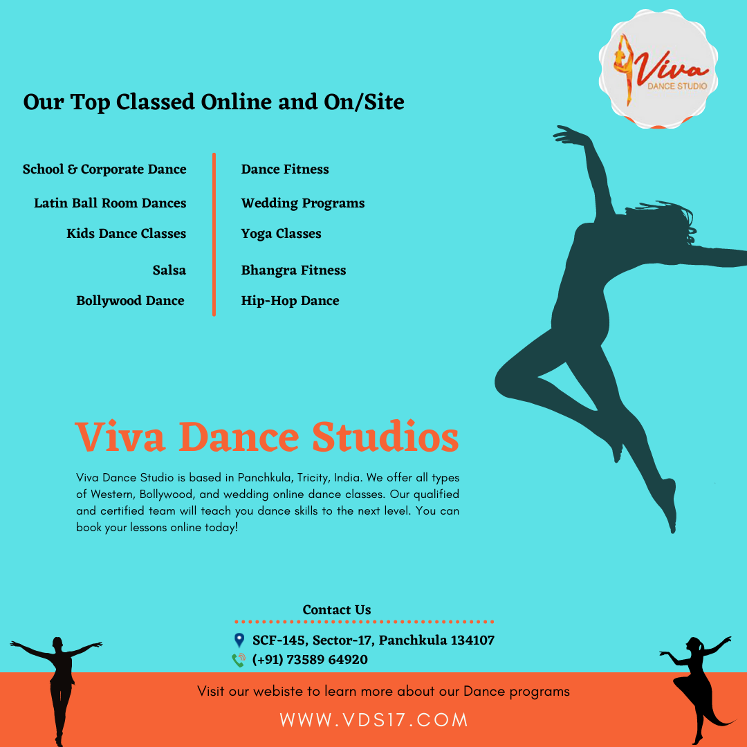 Looking for Online / Offline Dance Classes Near Tricity, Chandigarh Or Panchkula?