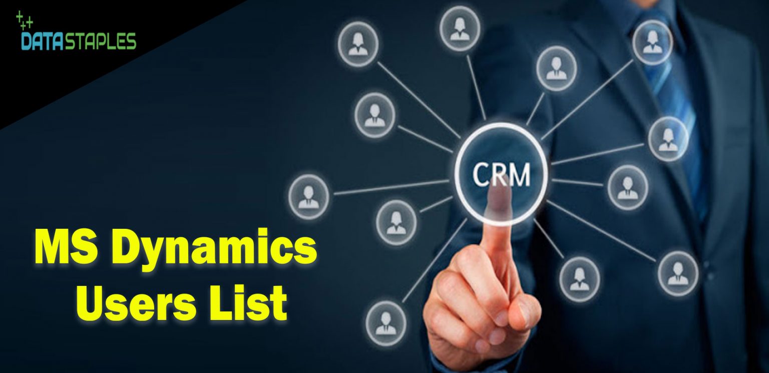 Microsoft Dynamics CRM Users Email List