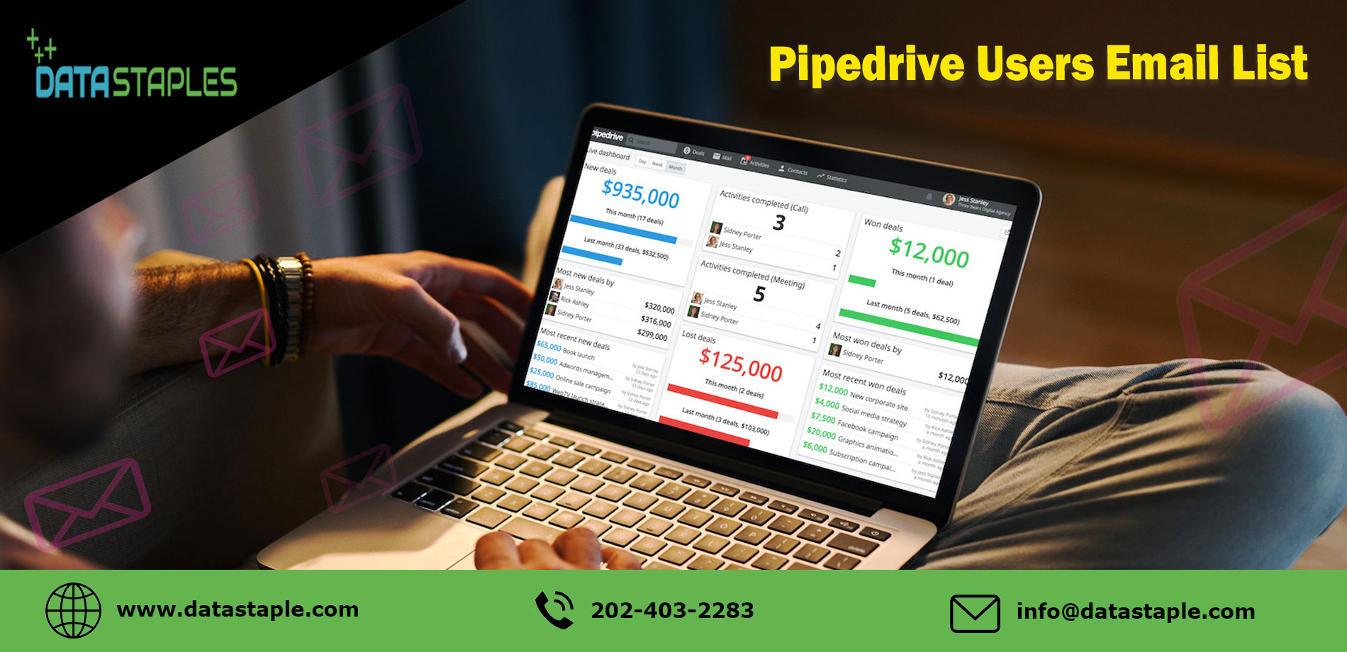 Pipedrive Users Email List