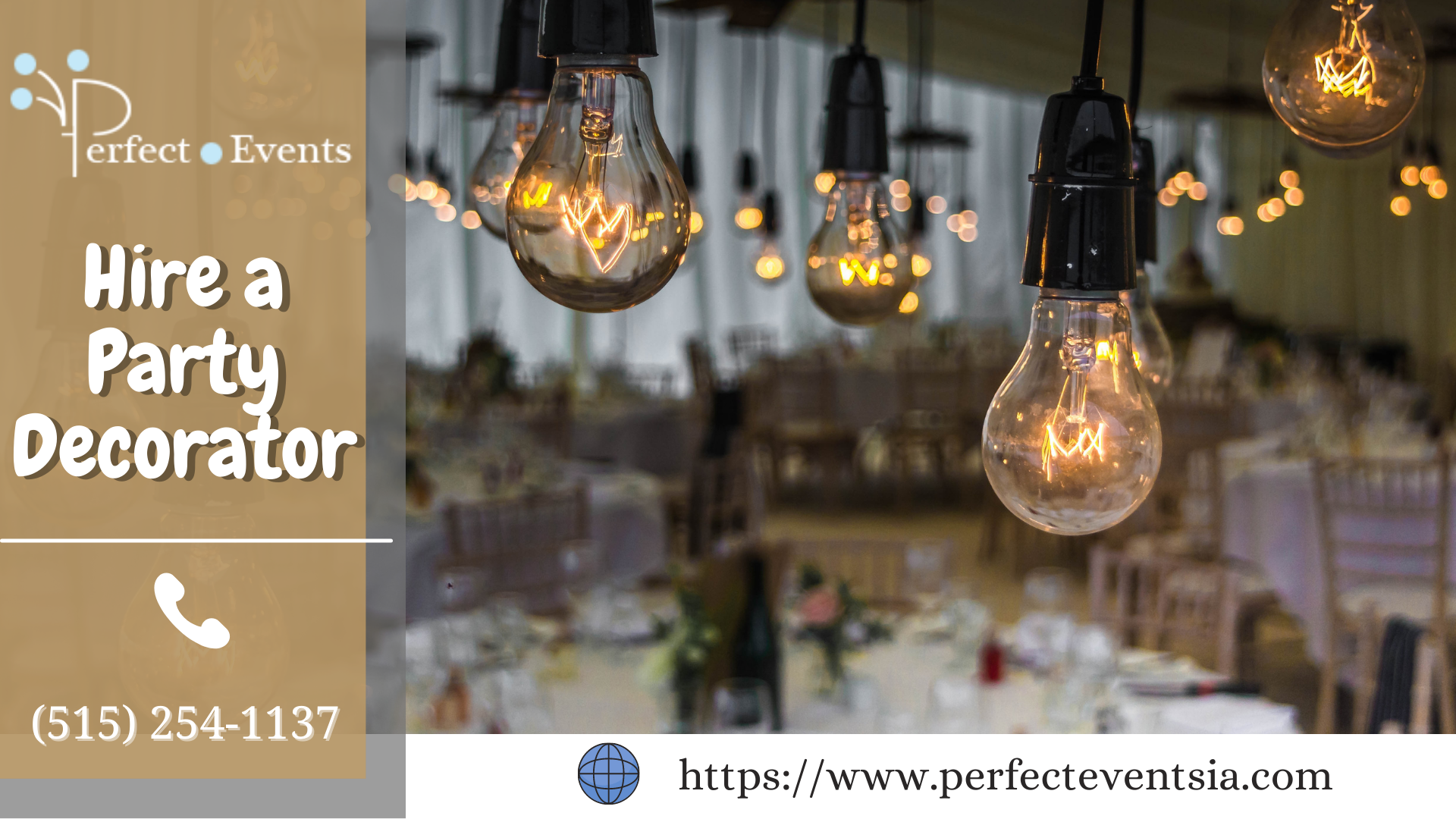 Get Party Decorator Service In Iowa | Perfect Eventsia