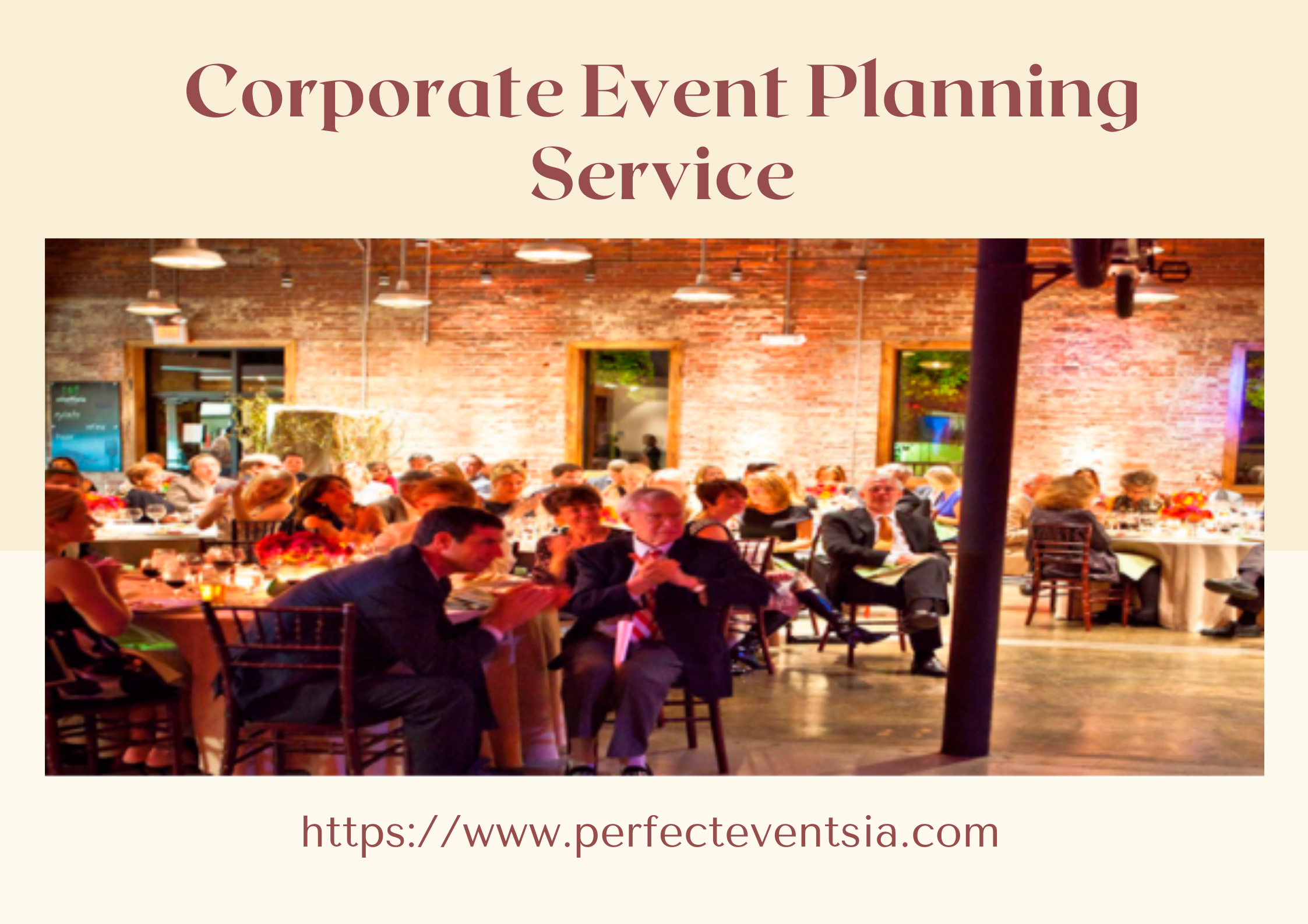 Special Corporate Event Planning and Management Services