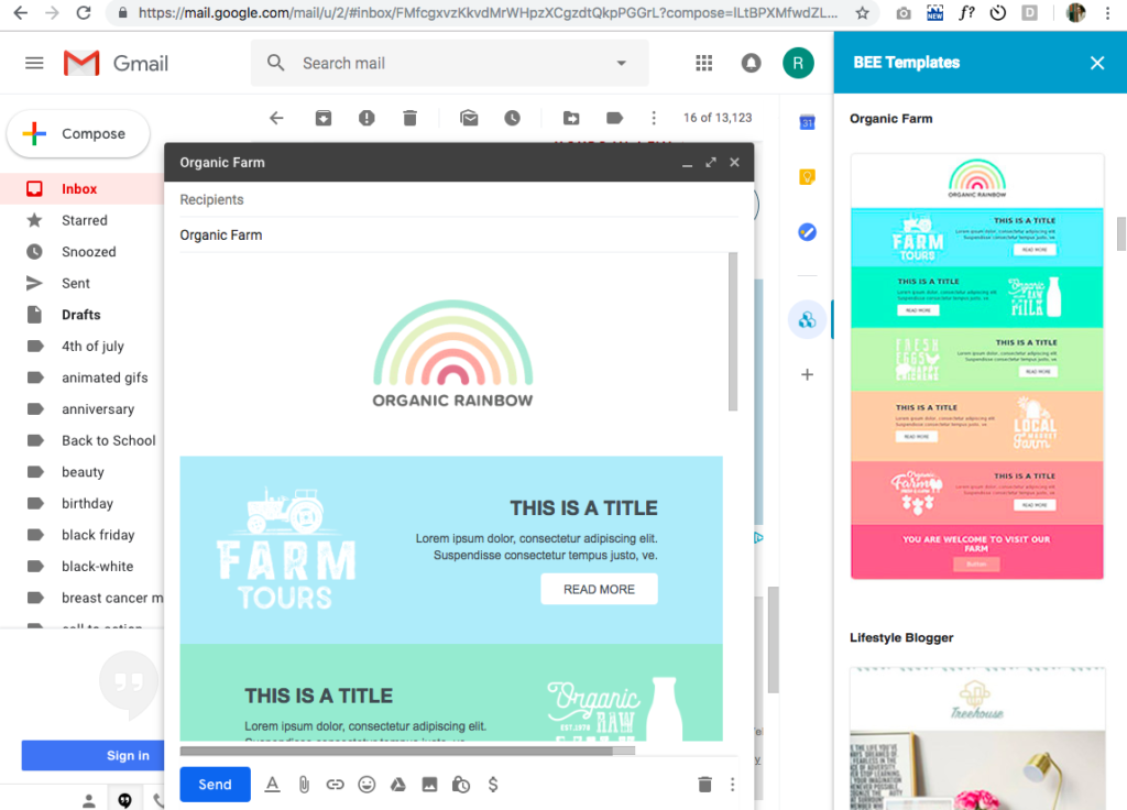 Free email templates for Gmail, How to create email templates in gmail free