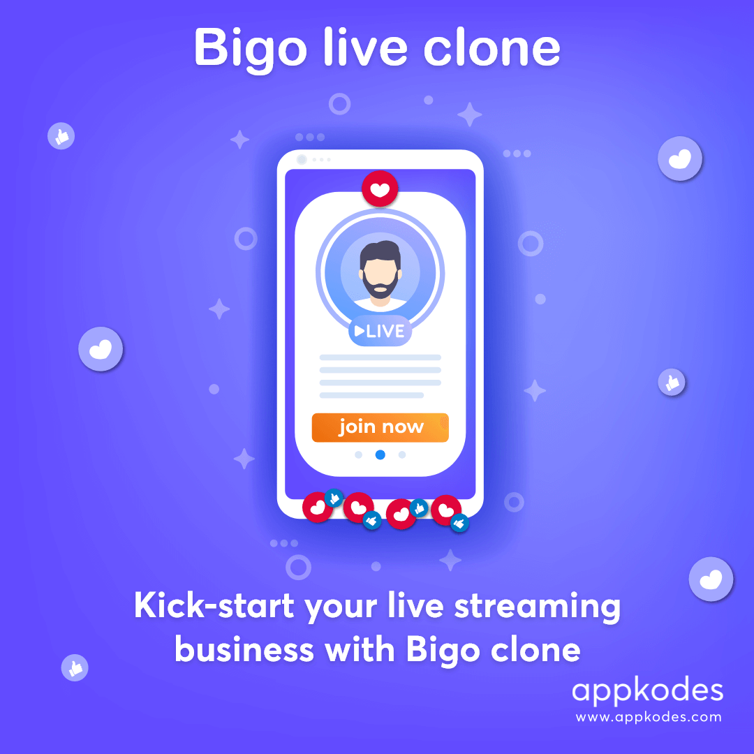 Get 50% offer on our Bigo live clone script