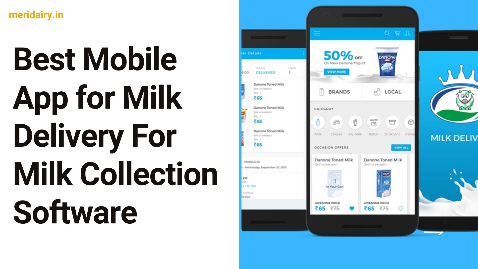 Best Mobile App for Milk Delivery For Milk Collection Software