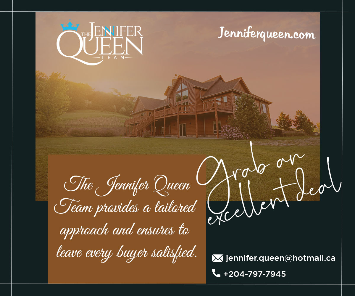 The Jennifer Queen Team continues to be the Best Realtor in Winnipeg