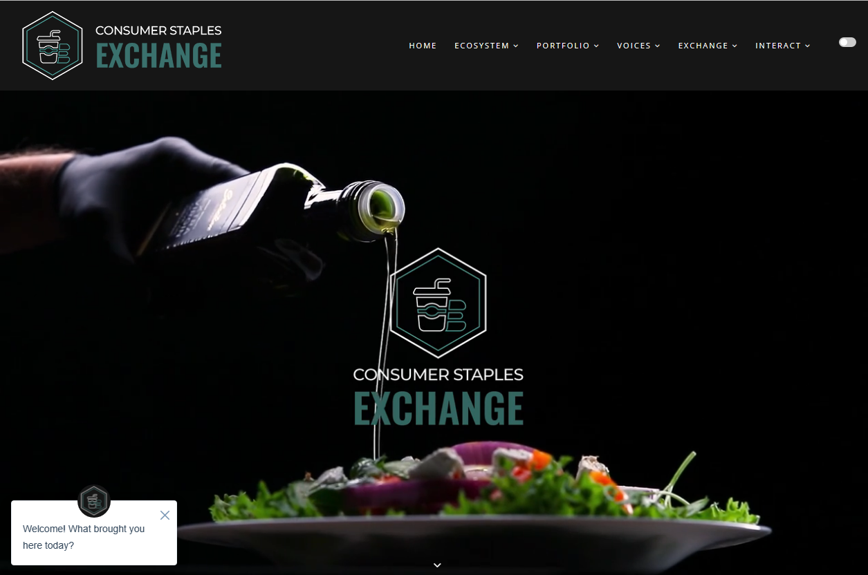 ANNOUNCING CONSUMER STAPLES EXCHANGE LAUNCH