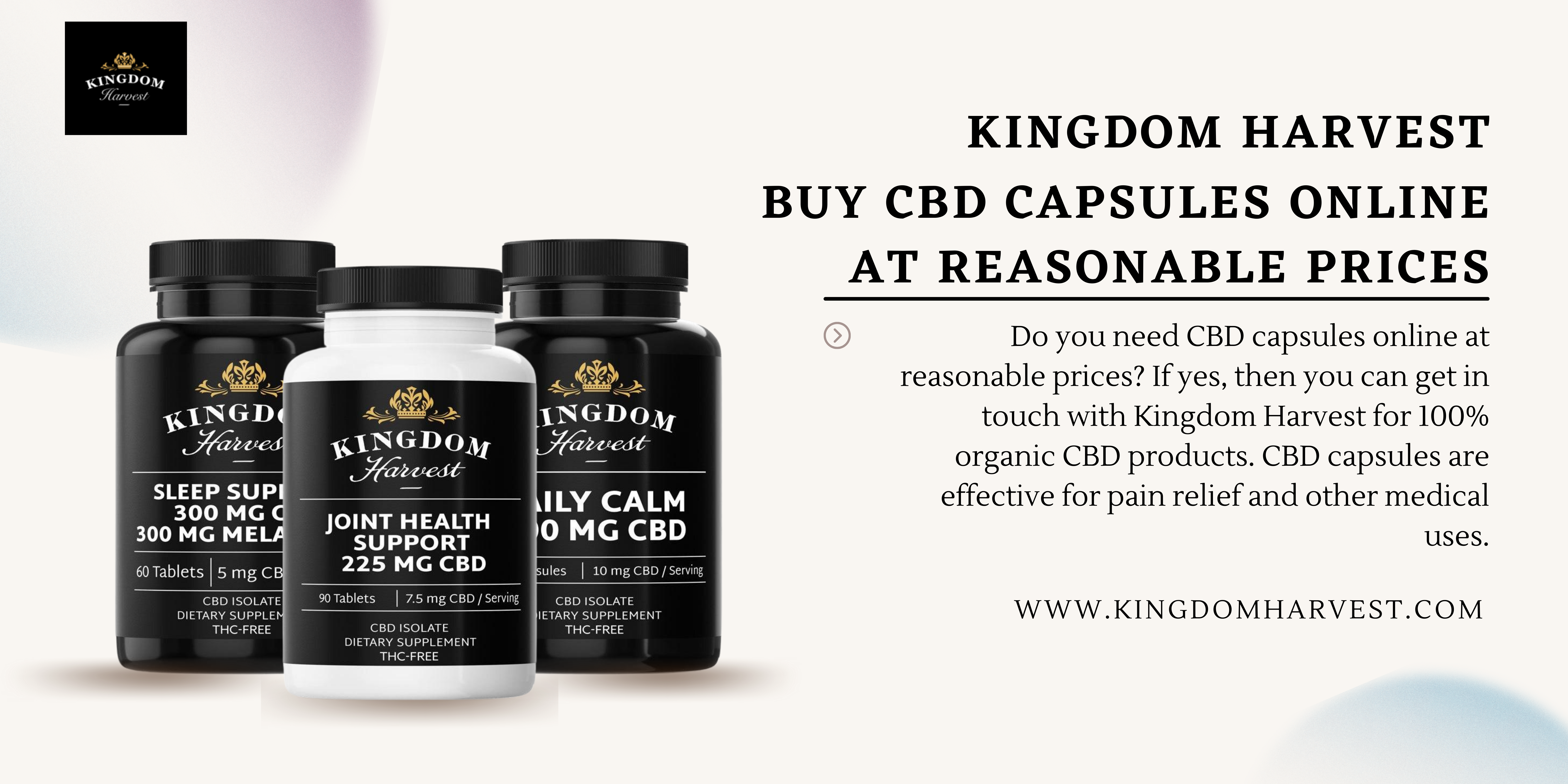 Buy CBD Capsules Online at Reasonable Prices