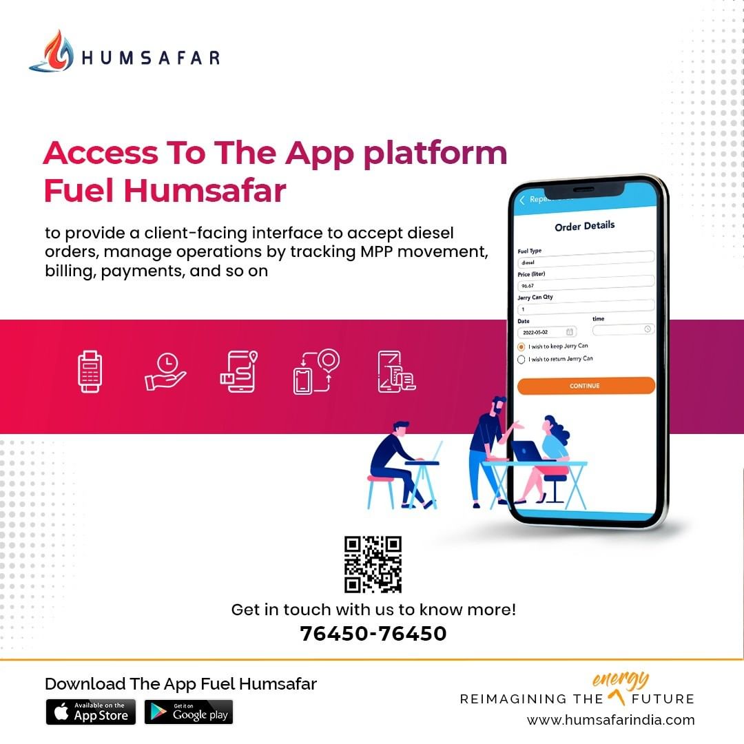 Fuel Humsafar App For Vendors