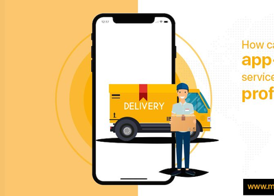 How can app-based delivery services be more profitable?