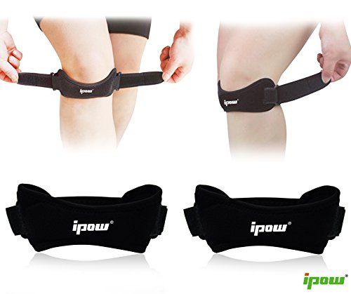 IPOW Knee Pain Relief & Patella Stabilizer Knee Strap Brace