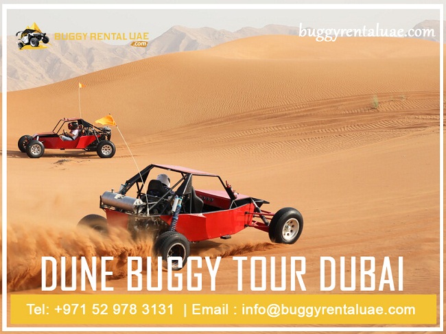 Dubai desert dune buggy