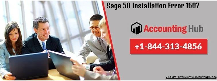 How To Fixed : Sage 50 Installation Error 1607