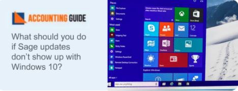 How To Fix : Sage Updates Don’t Show Up With Windows 10