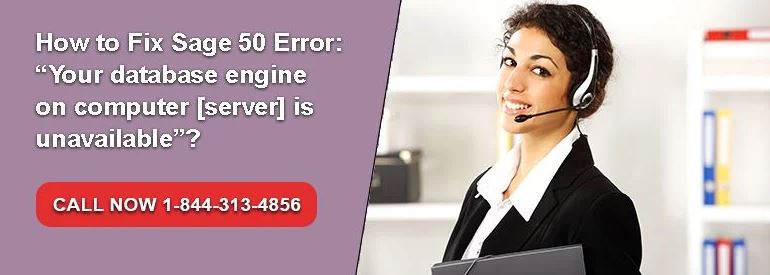How To FIX : Sage 50 Error Your Database Engine On Computer [Server] Is Unavailable