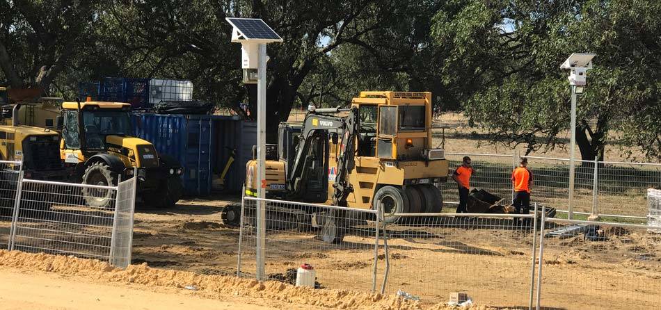 Solar Powered Security Camera