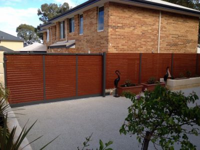 Find out Superlative Aluminium Slat Gates Across Perth - Elite Gates