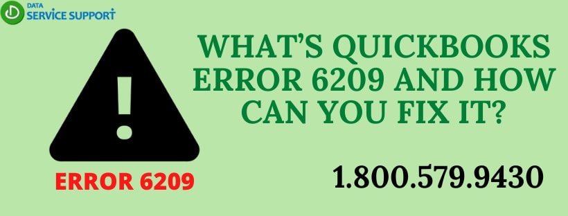 3 Common Ways to Fix QuickBooks Desktop error 6209