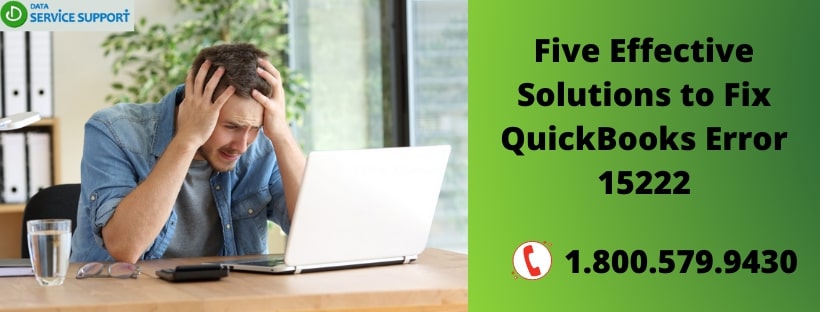 How to resolve QuickBooks payroll update error 15222