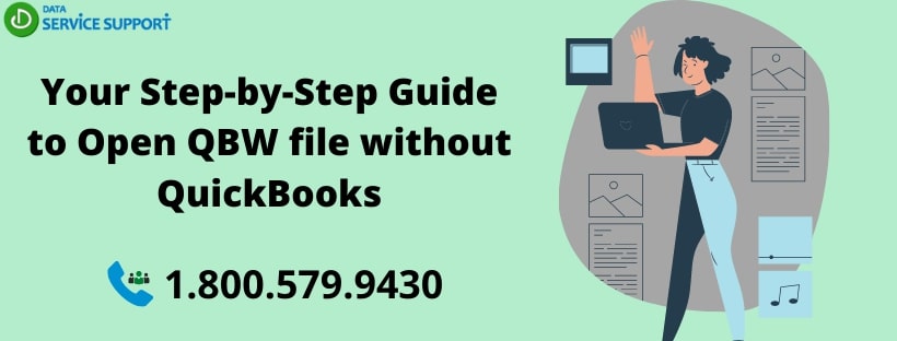 QBW file without QuickBooks! Troubleshooting and solution